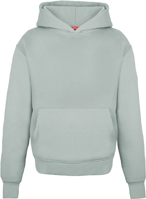 Vilgain Heavy Brushed Hoodie – S Eucalyptus