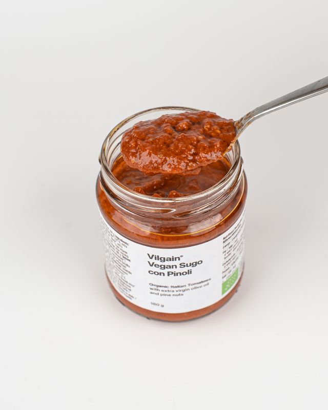 Vilgain Vegan Sugo BIO s piniovými oříšky 180 g Obrázek