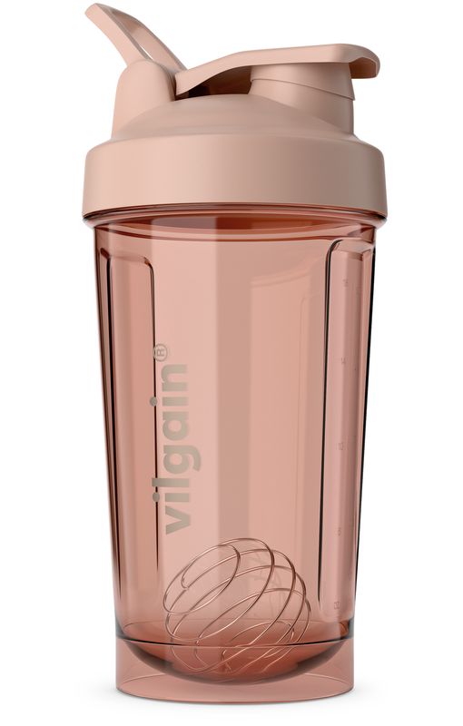 Levně Vilgain Tritan Shaker Pro – Mocha mousse 500 ml