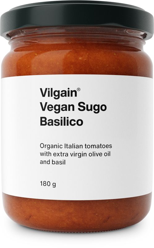 Vilgain Vegan Sugo Basilico BIO 180 g Obrázek