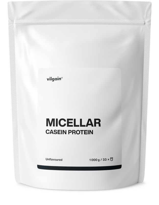 Vilgain Micellar Casein Protein bez příchutě 1000 g Obrázek