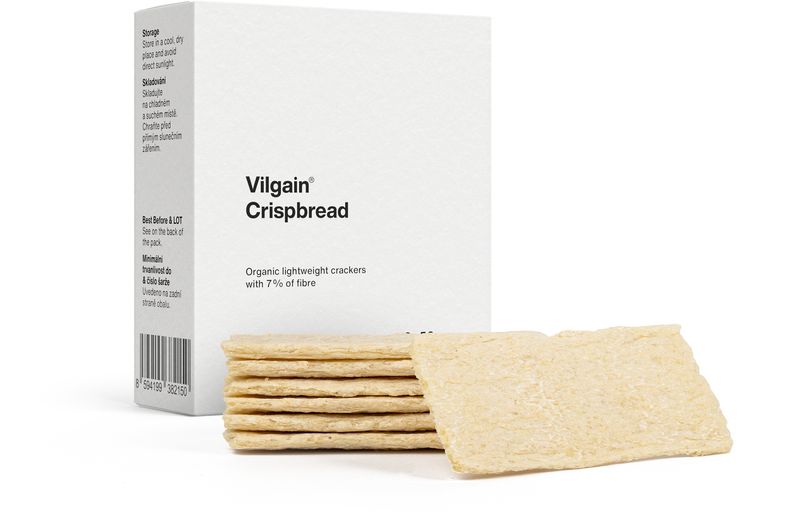 Vilgain Crispbread BIO cizrnový 100 g (2 x 50 g) Obrázek