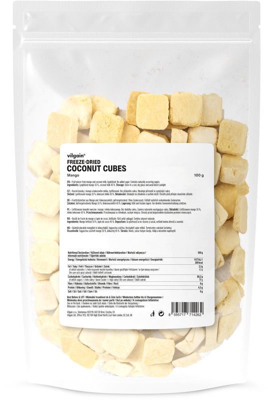 Vilgain Coconut Cubes mango 100 g