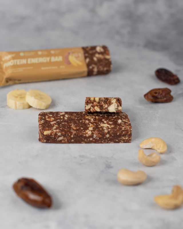 Vilgain Plant Protein Energy Bar kakao a banán 40 g Obrázek