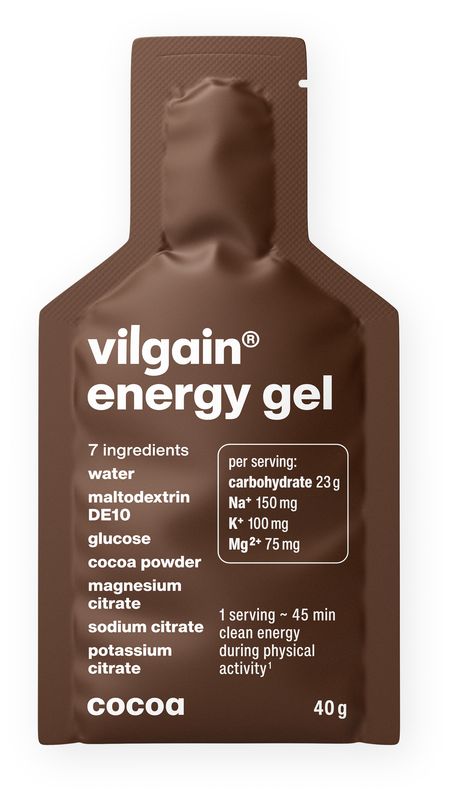 Levně Vilgain Energy gel – kakao 40 g