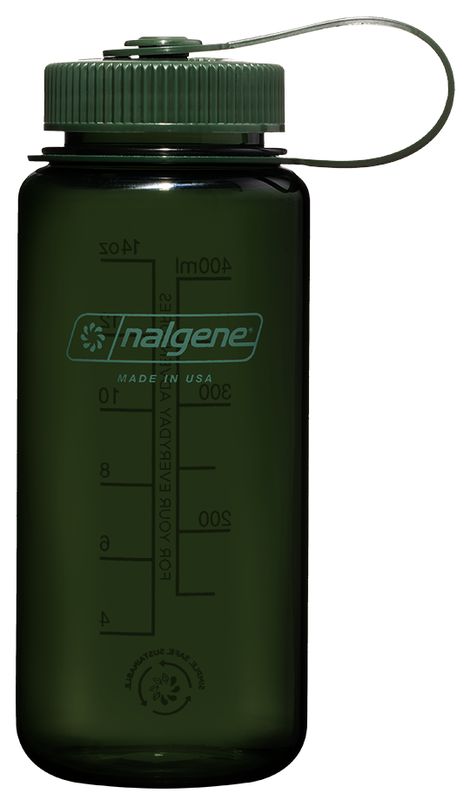 Nalgene Wide Mouth Sustain Plastová fľaša – Jade 500 ml