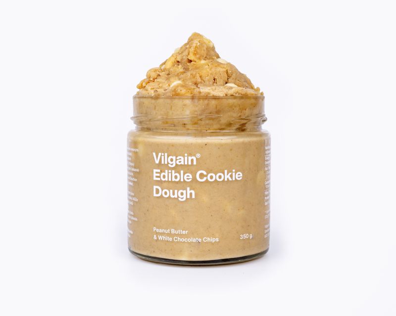 Vilgain Edible Cookie Dough arašídové máslo a bílé čokopecičky 350 g Obrázek