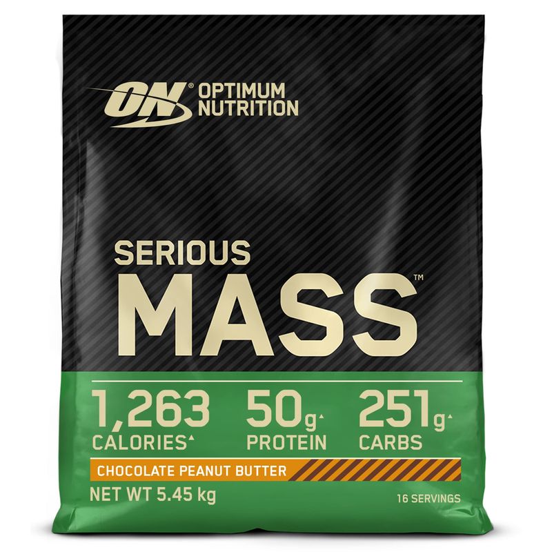 Optimum Nutrition Serious Mass – Schokolade/Erdnussbutter 5450 g