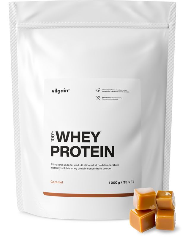Vilgain Whey Protein – karamel 1000 g