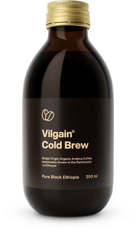 Vilgain Cold Brew Pure Black Ethiopia 200 ml Obrázek