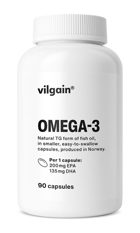 Vilgain Omega-3 – 10 mm 90 kapsúl