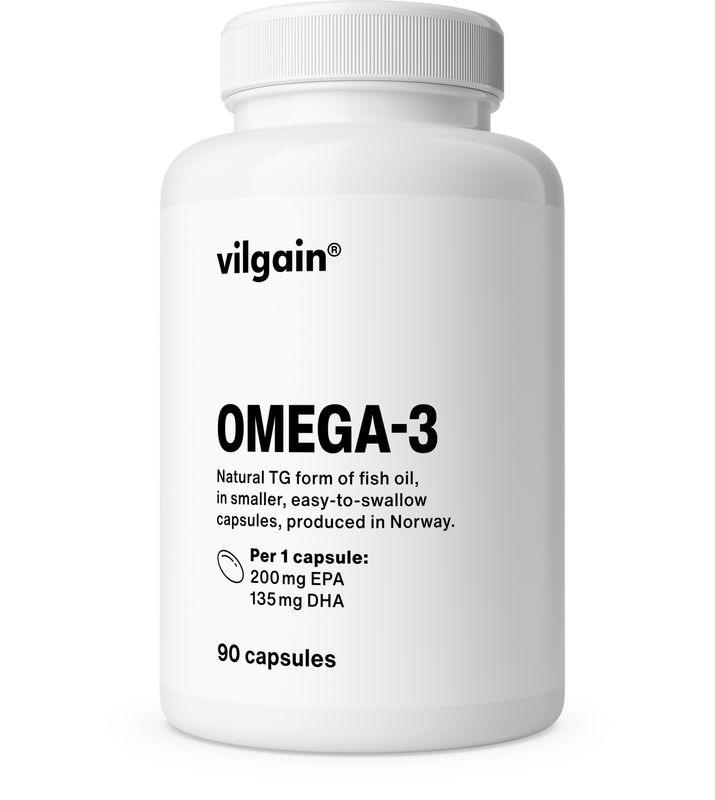 Levně Vilgain Omega-3 – 16 mm 90 kapslí