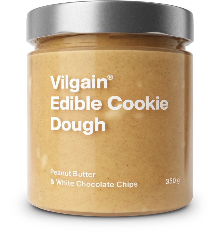 Vilgain Edible Cookie Dough arašídové máslo a bílé čokopecičky 350 g Obrázek