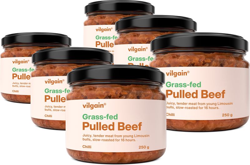 Vilgain Trhané hovězí –  6× chilli 250 g Obrázek