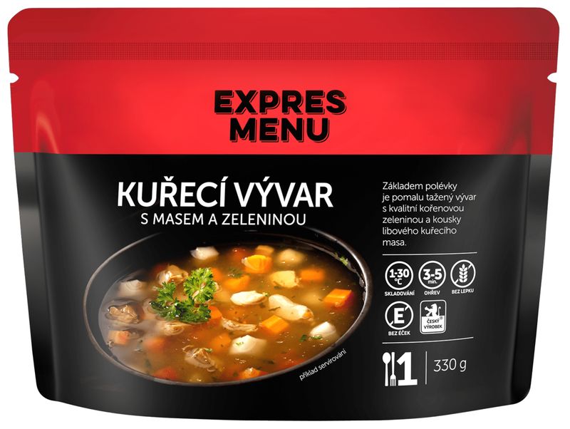 Levně Expres Menu Kuřecí vývar se zeleninou – 330 g
