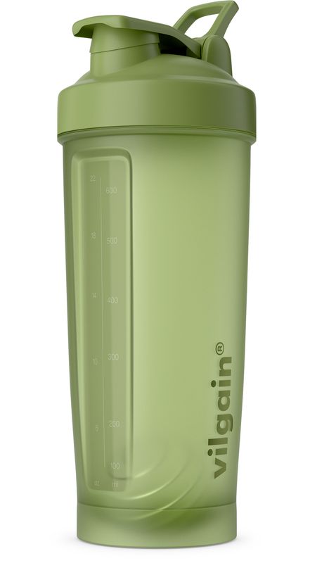 Vilgain Shaker Pro olive 600 ml Obrázek
