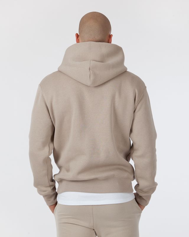 Vilgain Heavy Brushed Hoodie XS/S Taupe Obrázek