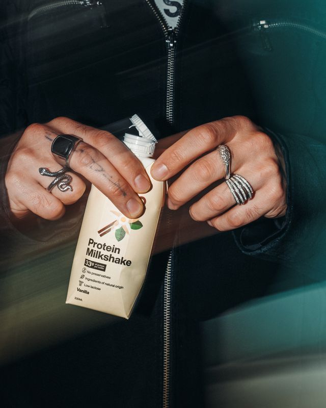 Vilgain Protein Milkshake vanilka 330 ml Obrázek