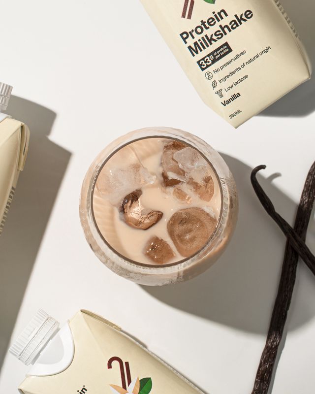 Vilgain Protein Milkshake vanilka 330 ml Obrázek