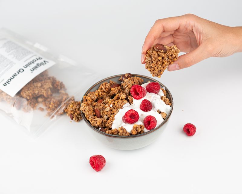 Vilgain Protein Granola křupavá skořice 350 g Obrázek