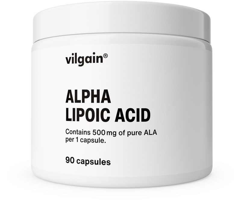 Vilgain Kyselina Alfa-lipoová – 90 kapslí