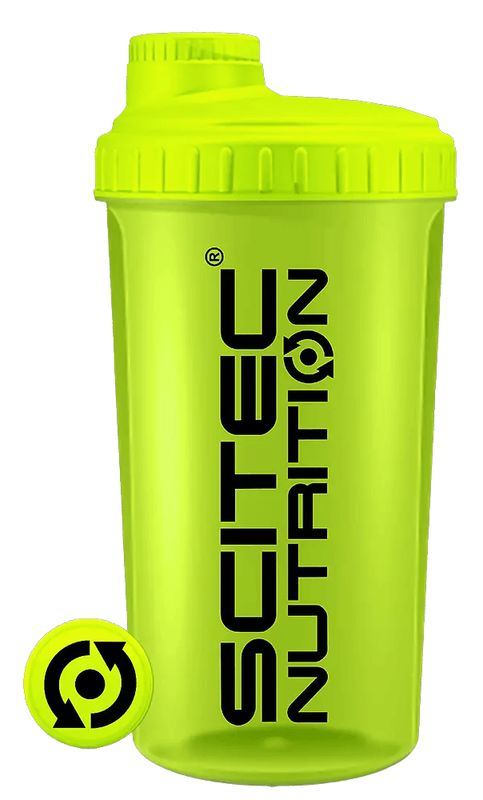 SciTec Nutrition Shaker – neonová žlutá 700 ml