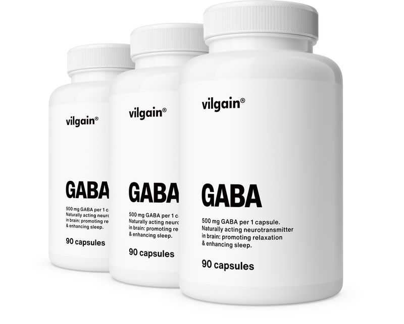 Vilgain GABA – 3× 90 kapslí