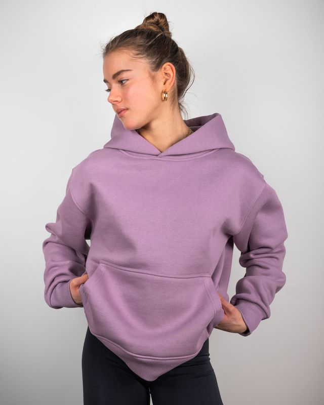 Vilgain Heavy Brushed Hoodie – M lavender Obrázek