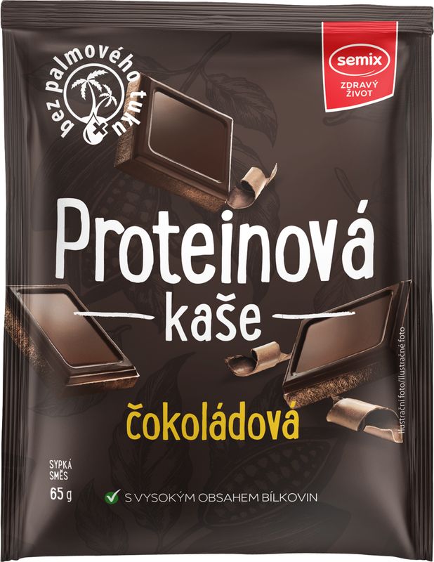 Semix Proteínová kaša – čokoláda 65 g