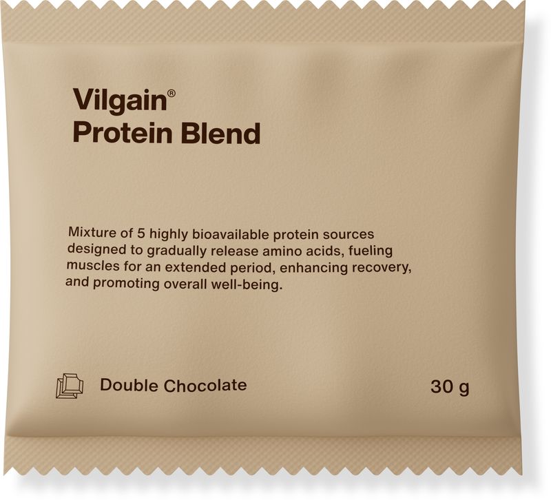 Vilgain Protein Blend dvojitá čokoláda 30 g Obrázek