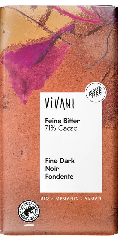 VIVANI Čokoláda BIO – horká 100 g