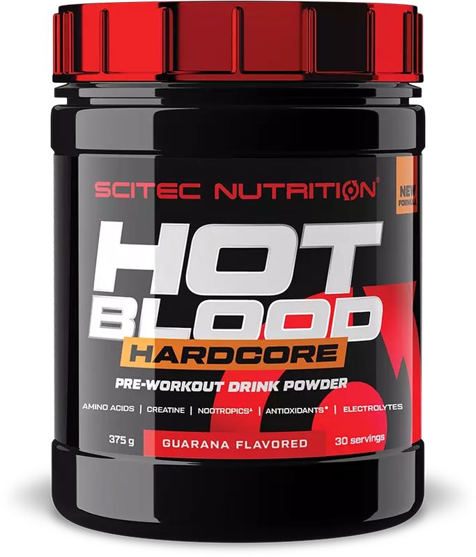 SciTec Nutrition Hot Blood Hardcore – guarana 375 g