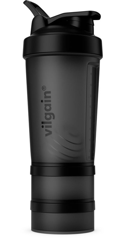 Vilgain Shaker Pro 2Go Dark jungle 450 ml + 150 ml + 100 ml Obrázek