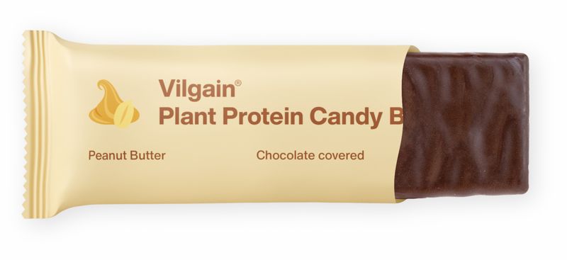 Vilgain Plant Protein Candy Bar arašídové máslo 45 g Obrázek