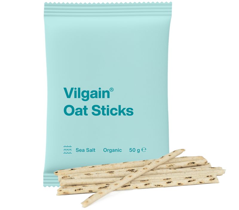 Vilgain Oat Sticks BIO mořská sůl 50 g Obrázek