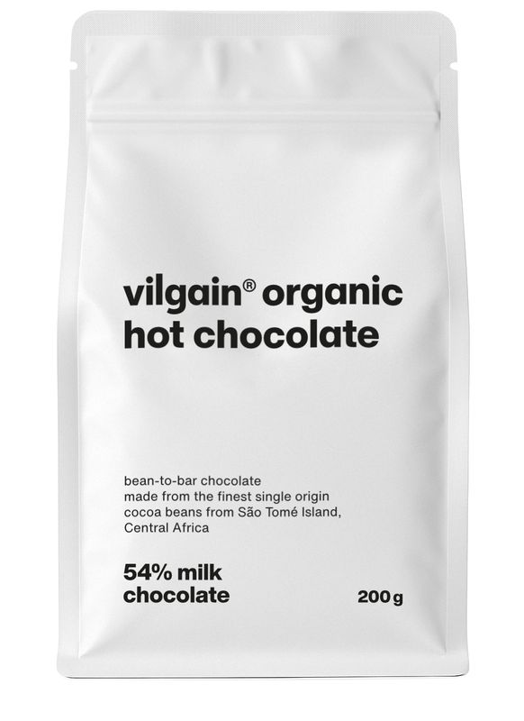 Vilgain Horká čokoláda BIO mléčná 200 g Obrázek