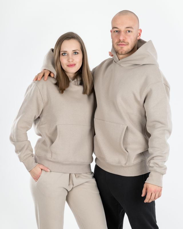 Vilgain Heavy Brushed Hoodie XS/S Taupe