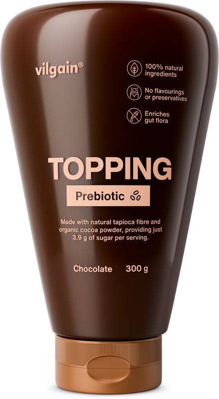 Vilgain Prebiotic Topping čokoláda 300 g Obrázek