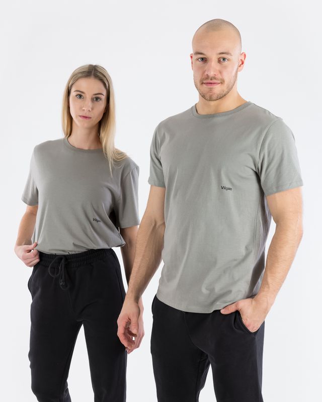 Vilgain Athletic Cut Organic Tee XS/S grey Obrázek