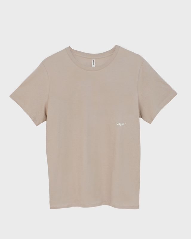 Vilgain Athletic Cut Organic Tee S taupe Obrázek