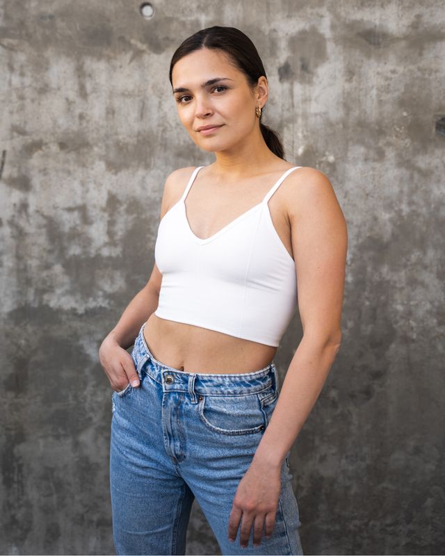 Vilgain Cotton Bralette II M off white Obrázek