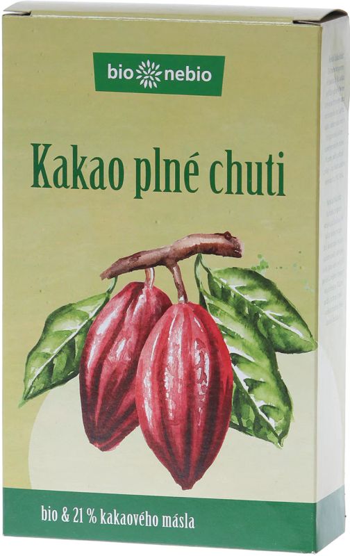 Bio Nebio Kakao plné chuti BIO – 150 g