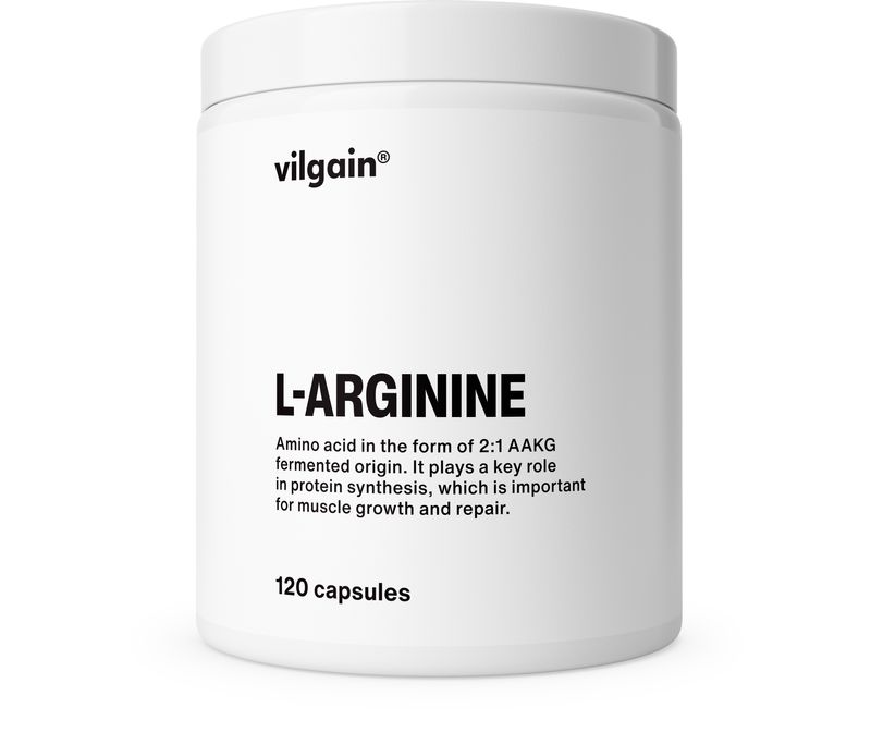 Levně Vilgain L-Arginin – 120 kapslí