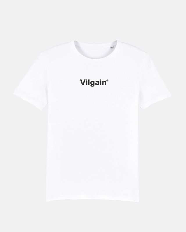 Vilgain Logotype T-shirt M Bílá Obrázek