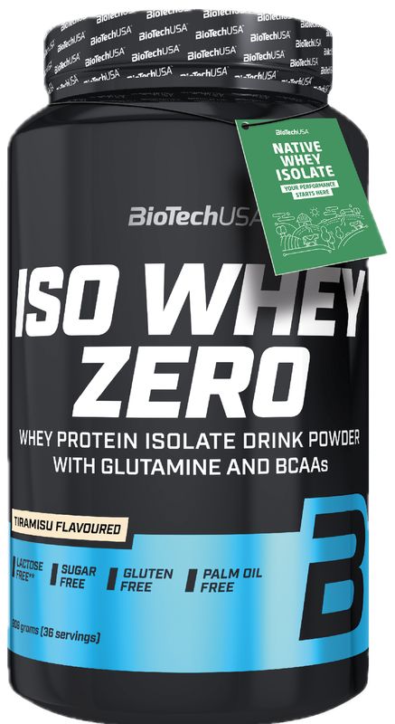 BioTech USA ISO Whey ZERO Lactose free – gingerbread 500 g