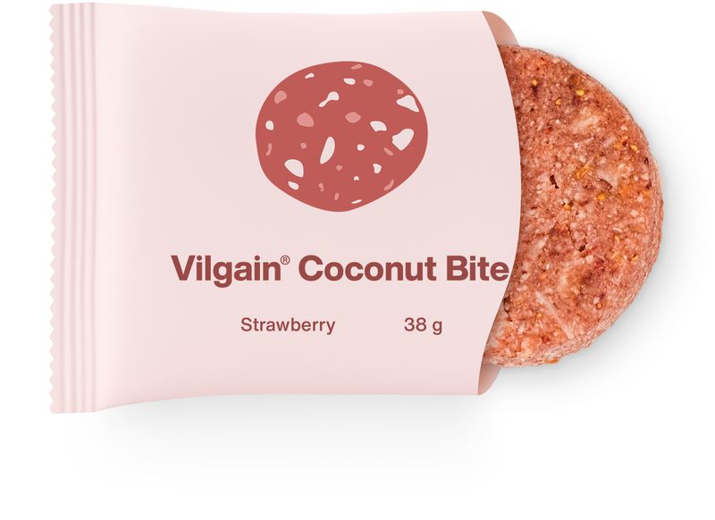 Vilgain Coconut bite jahoda 38 g Obrázek