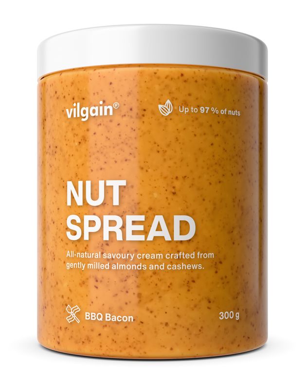 Vilgain Nut Spread – BBQ Slanina 300 g Obrázek