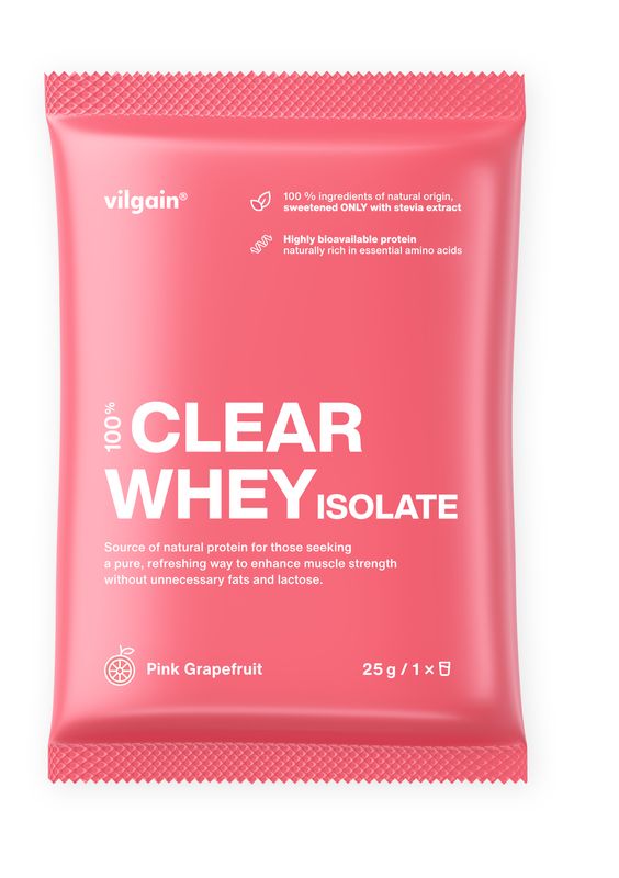 Vilgain Clear Whey Isolate Pink grapefruit 25 g