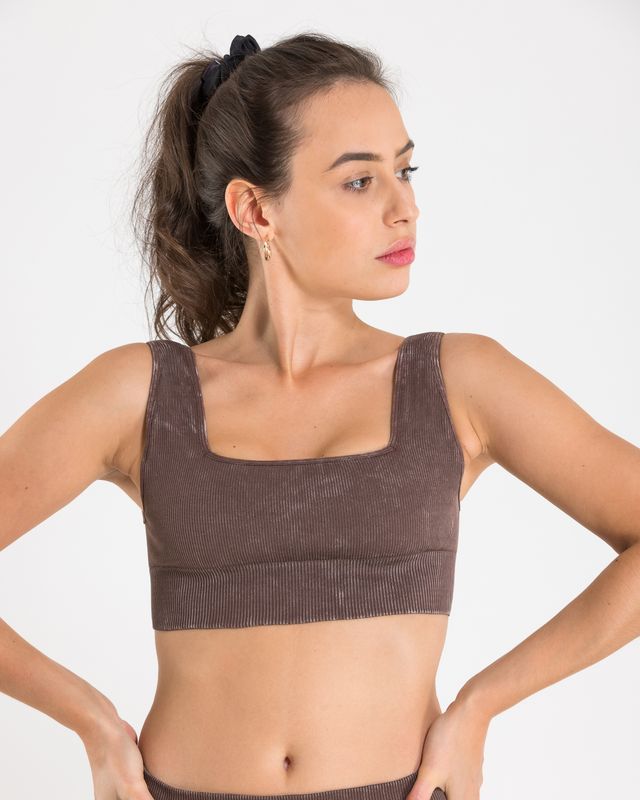 Vilgain Mineral Wash Seamless Bra L cocoa martini Obrázek