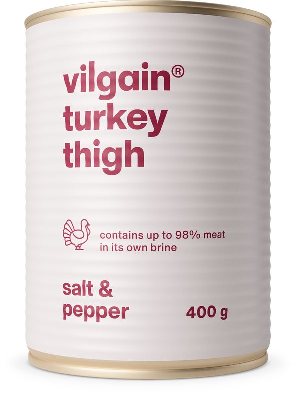 Levně Vilgain Krůtí stehno v nálevu – se solí a pepřem 400 g